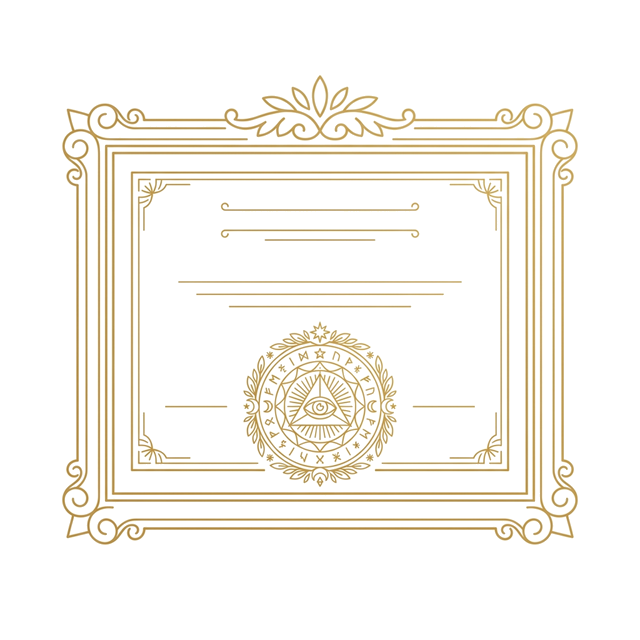 Certificado Tipo Cuadro