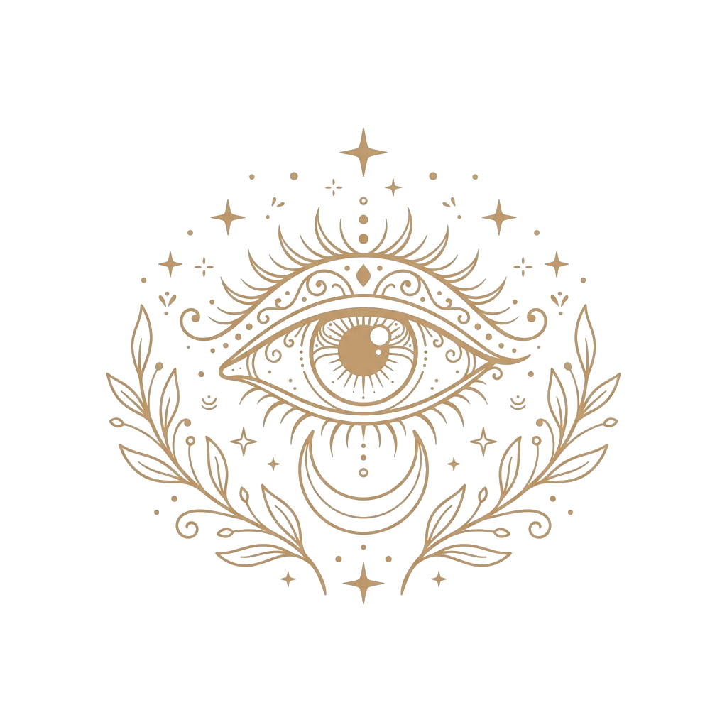 Ojo místico dorado