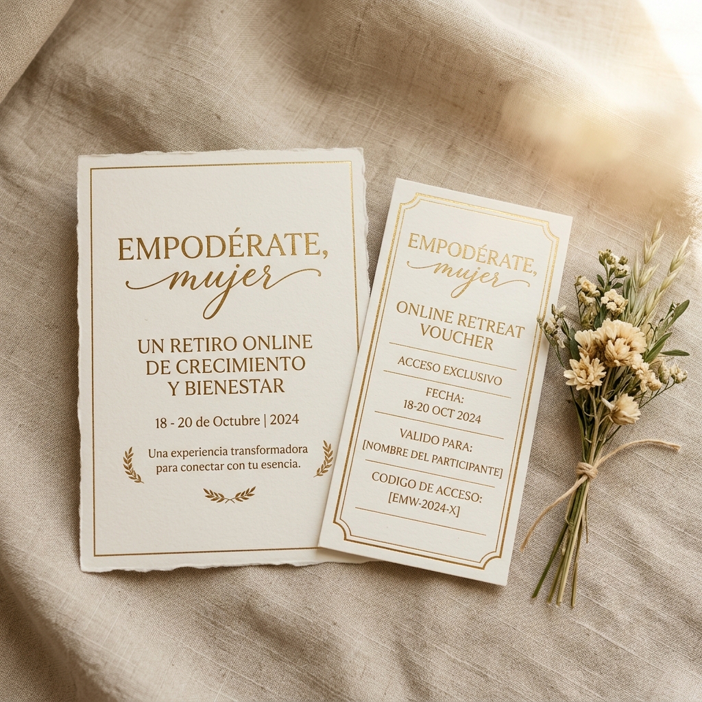 Retiro Online Empodérate, mujer